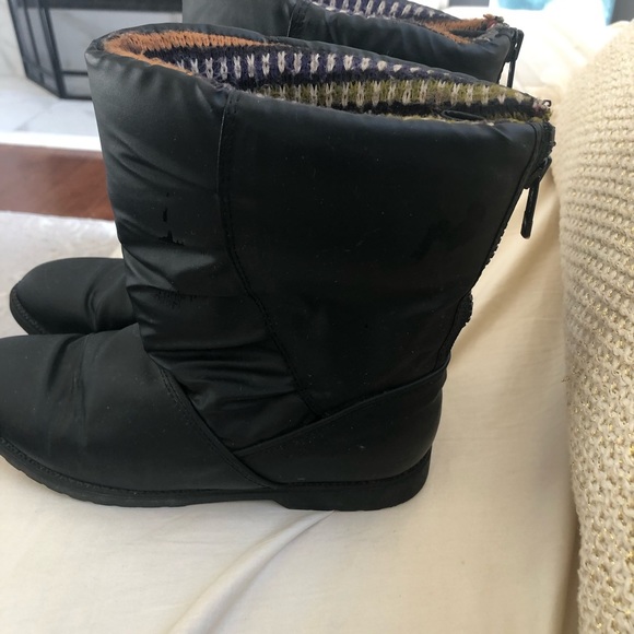 CHILLS BLACK WOMENS SNOW BOOTS SZ 7 - Picture 2 of 8